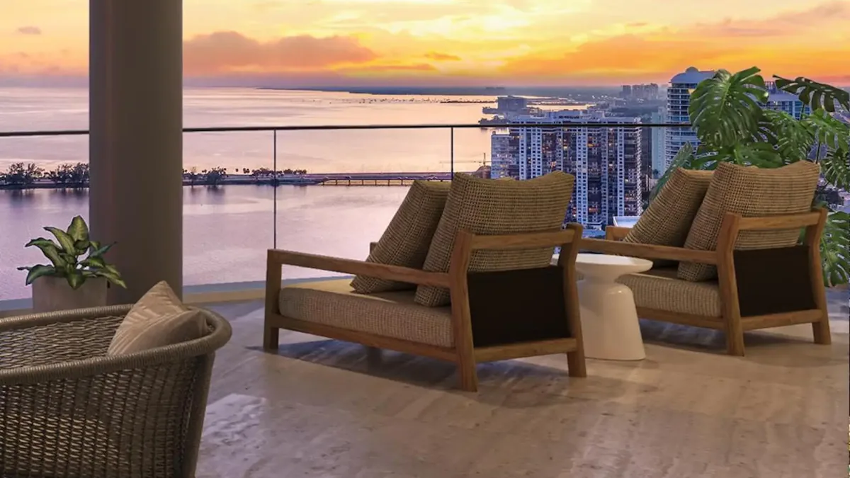 The St. Regis Residences, Miami — Brickell bayfront tower